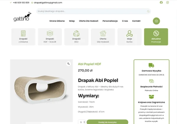 Nowoczesny sklep internetowy w Nowym Sączu – projekt graficzny i optymalizacja SEO